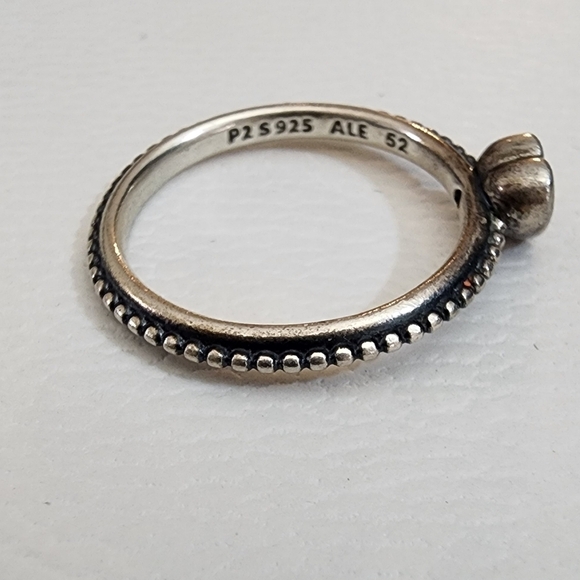 Pandora Ring Clear One Love Size 52 - Picture 5 of 7